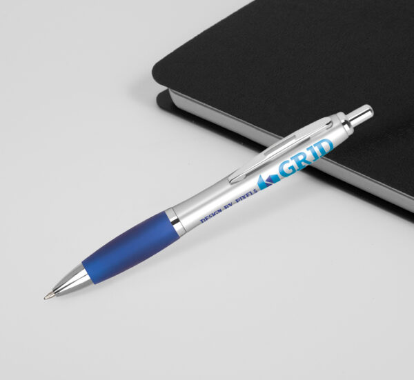 Contour Argent Ballpen with Custom Printed Branding