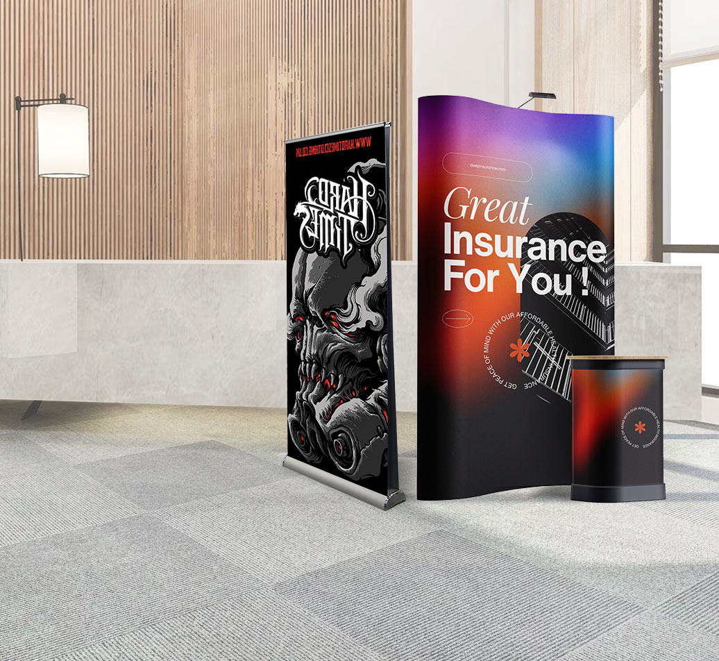 Exhibition Displays with Portable Stands and Ideas for Business Events
