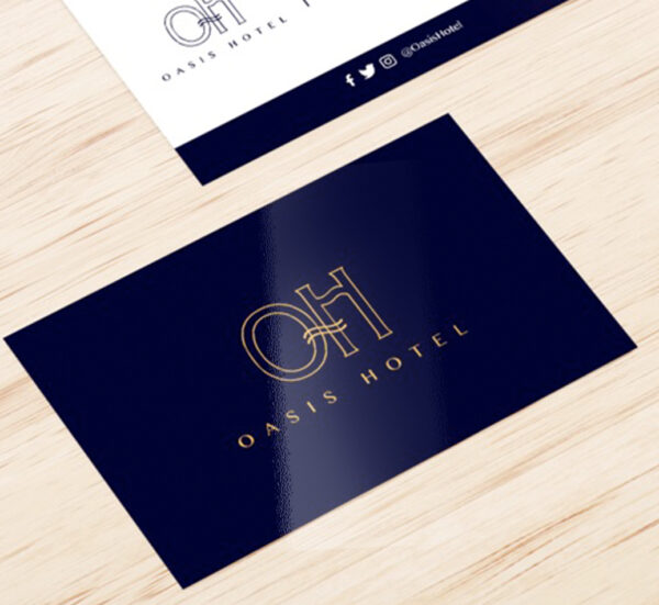 Laminated Business Cards