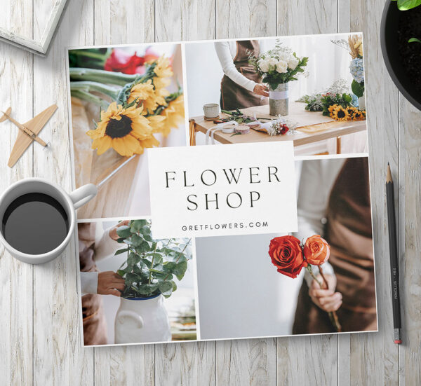 210mm Square Stapled Booklet Printing