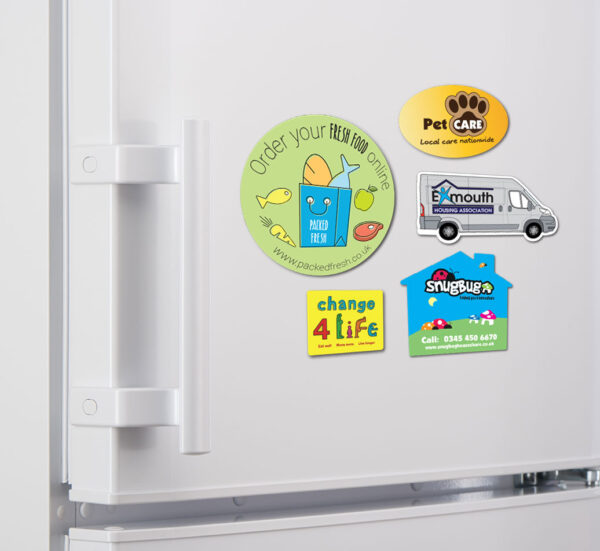 Custom Shaped Fridge Magnets for Promotional use