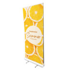 Double Sided Roller Banner Stand with Double Sided Graphics