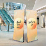 Double Sided Roller Banner Display Stand for Events