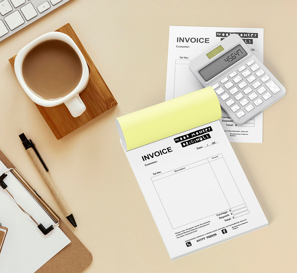 Personalised NCR Sets, Pads & Books Printing