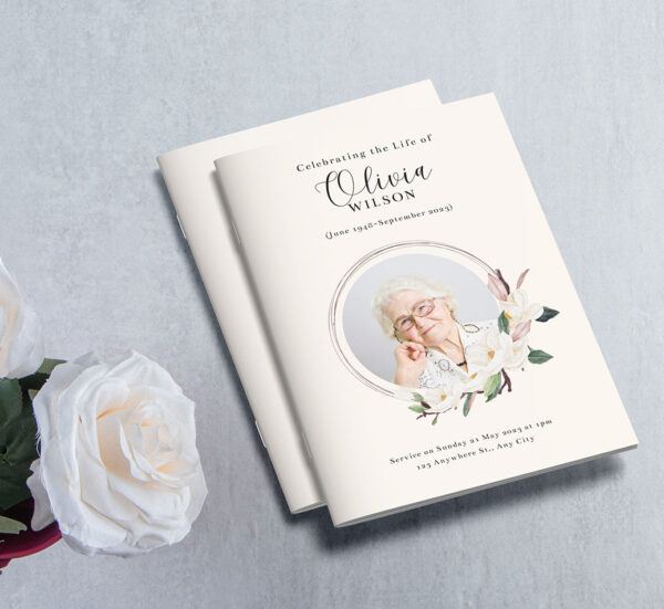 Order Of Service Booklet Printing