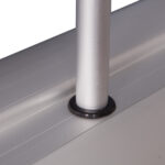 Premium Roller Banner Front Loading Pole Base