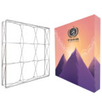 Straight Fabric Pop-Up Display for Exhibition Events, Trade Shows & Retail